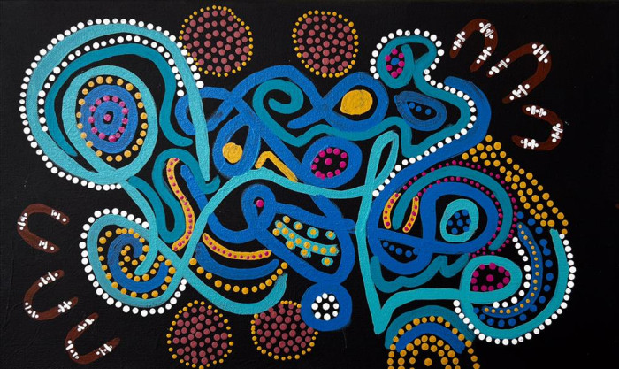 Women hunting for bush tucker by Marlene  Taylor